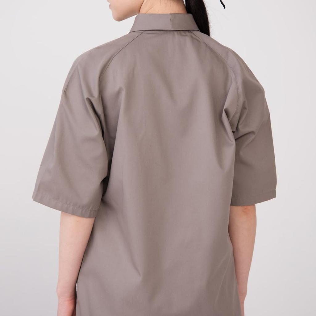 Seven Uniform Chef's White Coat, Top, 3/4 Sleeves, Unisex, EA3077-8, Japanese Style, Suitable for Japanese Restaurants, Greige, Size S