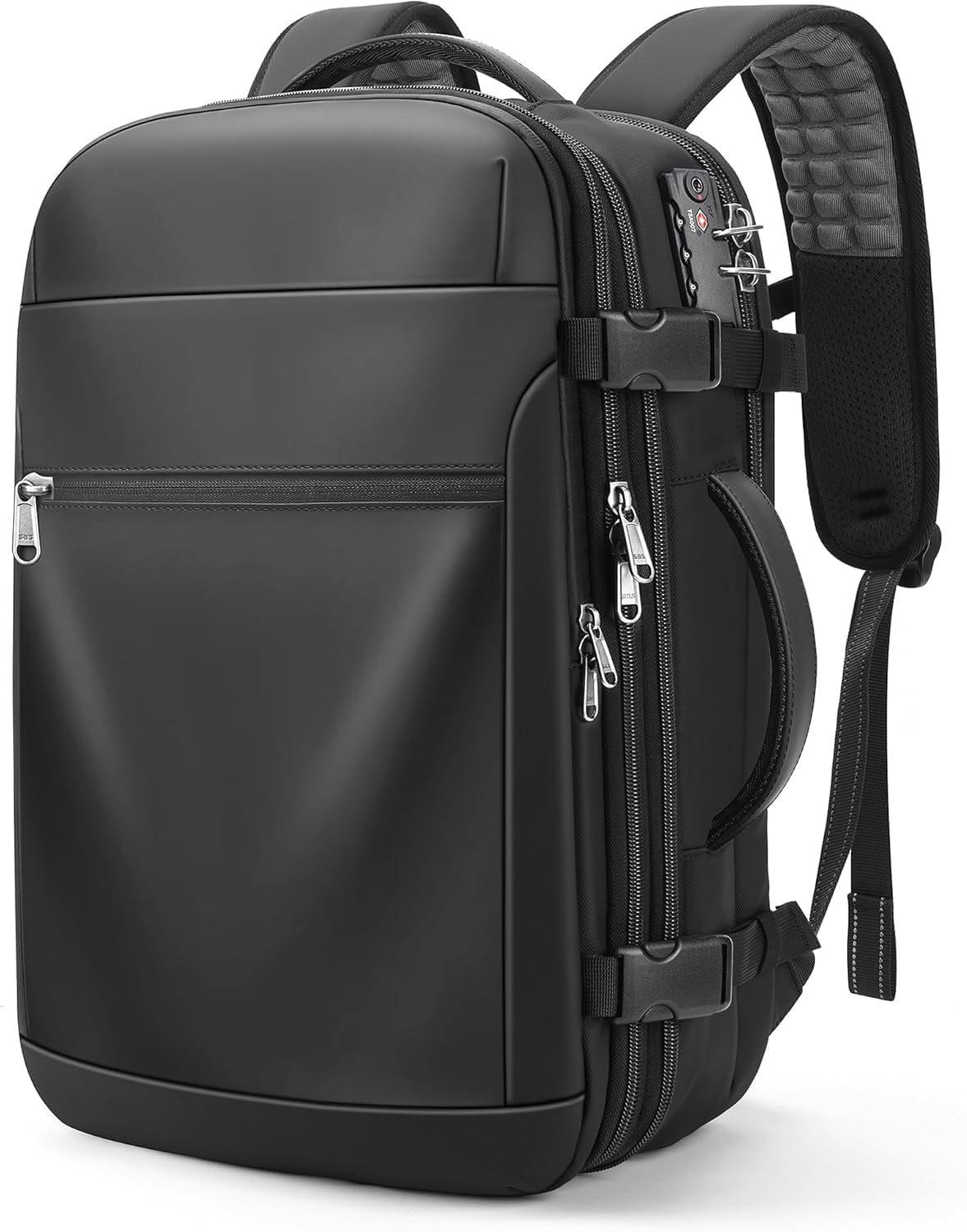 

Крутой вакуумный рюкзак Cool Bell для путешествий – 60 л расширяемый вакуумный рюкзак с замком TSA, отделение для ноутбука (17-дюймовый), и Водостойкая Компрессия