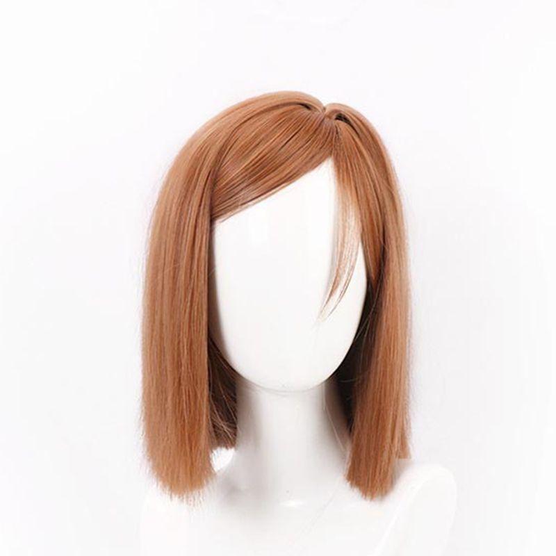 

Jujutsu Kaisen Cosplay Costume Kugisaki Nobara Wig Dress Halloween Uniform Party Wig
