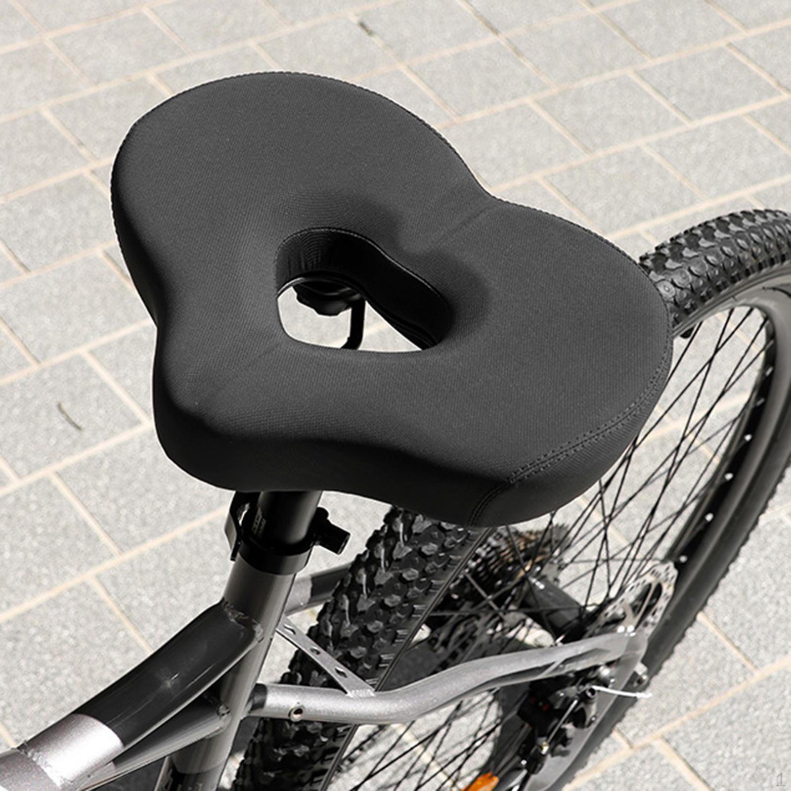 

Bike Seat Cushion Saddle Wear Resistant Replacement 34cm Shock Absorption Wide for