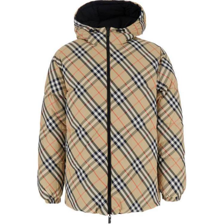 Burberry Vintage Check Hooded Down Jacket 81039231