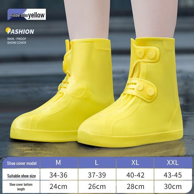 Hanyou Waterproof Thick Rain Shoe Covers