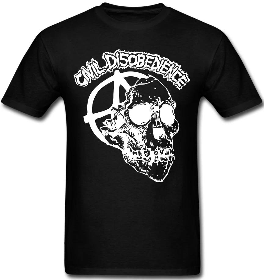 Civil disobedience T shirt Hardcore Punk Rock Ska Anarcho Phone in sick 3XL