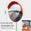 HD Wide-Angle Indoor/Outdoor Convex Mirror for Garage and Road Traffic Safety