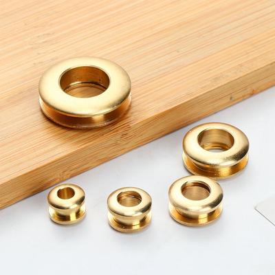 Solid Brass Screw Back Eyelets With Washer Grommets Leather Craft Accessory for Bag Garment Shoe Clothes Jeans
