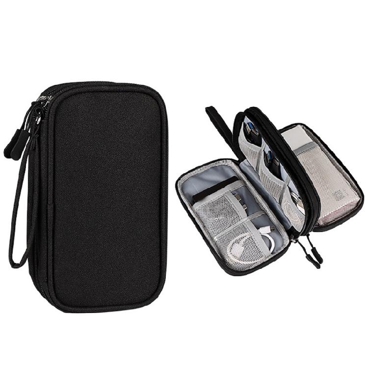 Waterproof Storage Bag Double Layer  for Data Cable/ Power Bank/Headphone