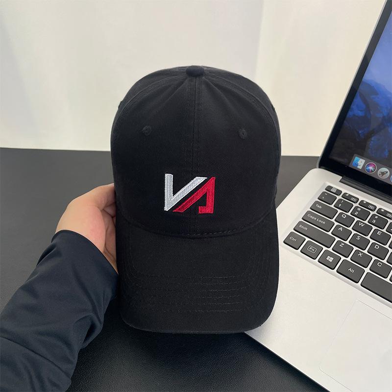 Retro Baseball Cap Women's Spring and Summer Casual Versatile Wide-brimmed Sun Hat Big Head Circumference Outdoor Sun Protection Cap