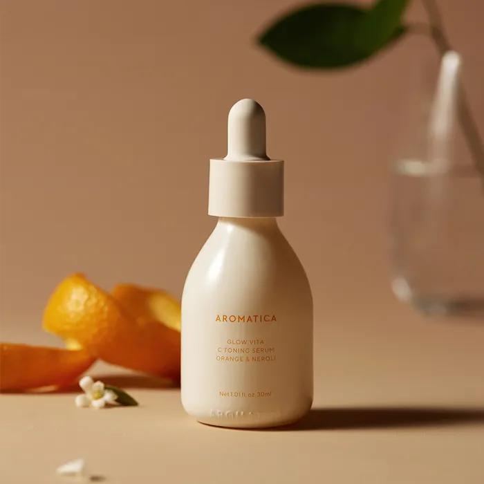 (Low-irritating Vitamin C) Glow Vita C Toning Serum Orange & Neroli 30ML