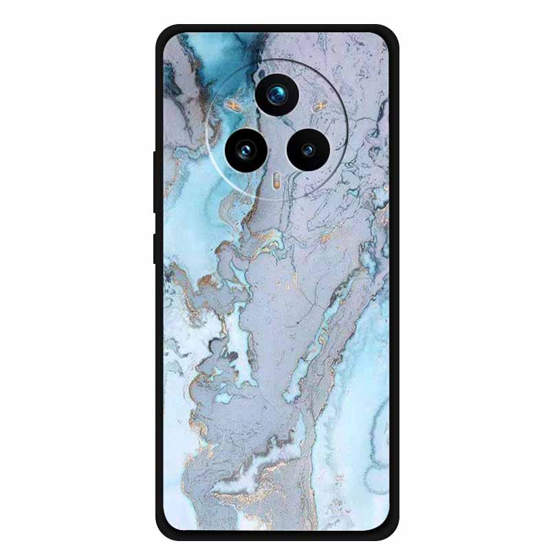 

For OPPO Realme 14 Pro Case Marble Soft TPU Phone Back Cover For Realme 14 Pro Plus Pro+ Shockproof Silicone Mica Painted Coque -Realme 14 Pro Plus