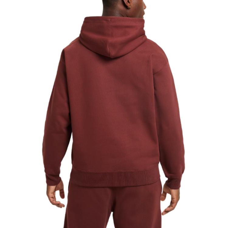 Nike Solo Swoosh Men's Fleece Pullover Hoodie DX1355-231