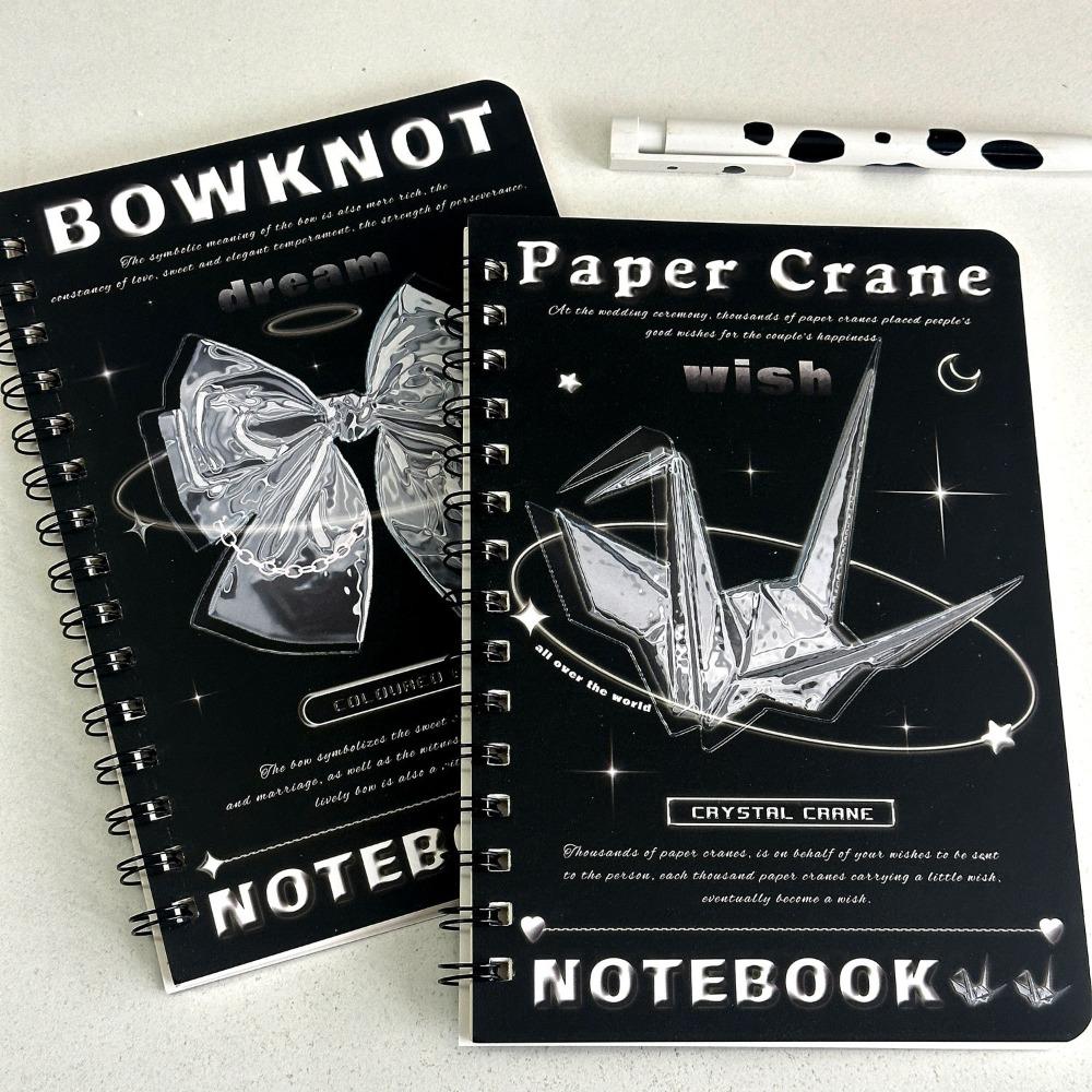50 Sheet A5 Notebook Y2K Vintage American Style Notebook Coil Notapad Office Accessories