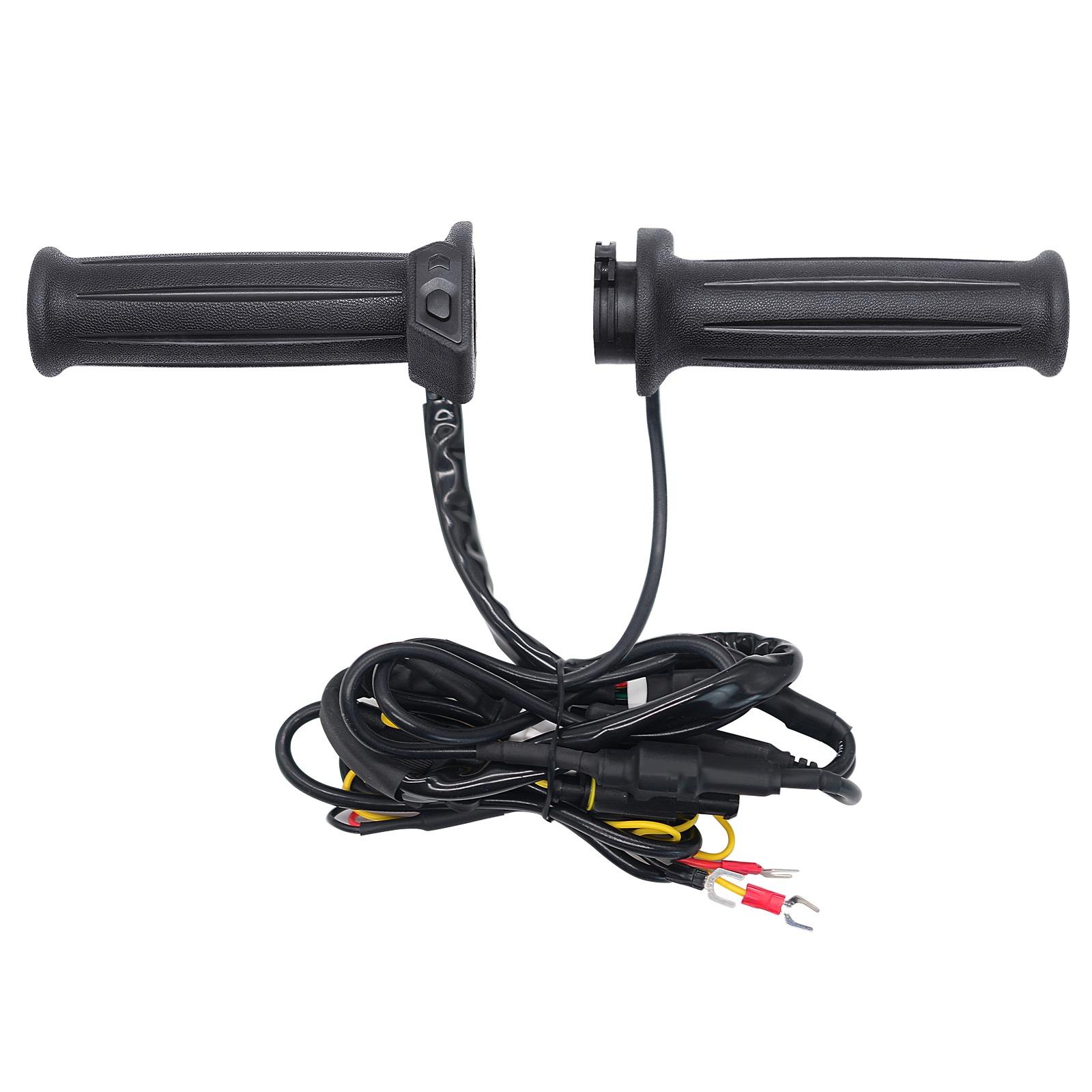 

Harley Indian Type, электрический руль мотоцикла, модель ACC 2,5 мм + три провода 13.2*3.7cm,14.5*3.7cm чёрный