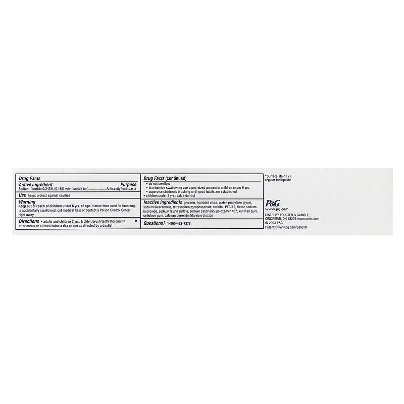 Plus, Fluoride Toothpaste, Baking Soda & Peroxide Whitening, Fresh Mint, 8.2 oz (232 g)
