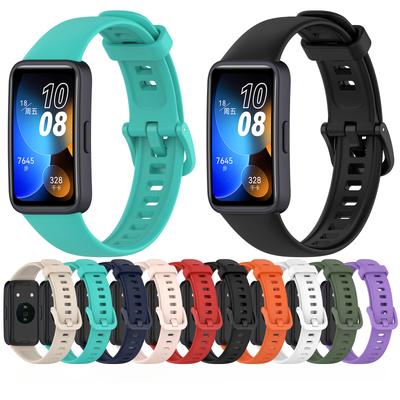 Replacement Silicone Watch Strap for Huawei Band 8
