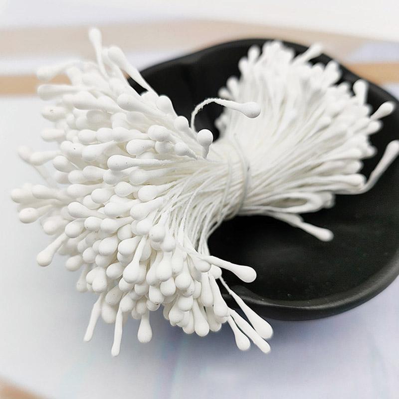 400 Stück 2mm Moulti Optionen Künstliche Blume Staubfäden Mini Perle Floral Stempel Für Blumenarrangements und DIY Herzen Heimdekoration