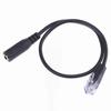 20cm 3.5mm OMTP Smartphone Headset To 4P4C RJ9/RJ10 Phone Adapter Cable Cord_Featured Gift