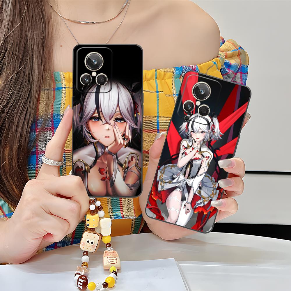 Wuthering Waves Camellya Phone Case for Realme 15 14 13 12 11 10 9 Pro Plus T i Lite 5G Colorful Printing Cover Pretty Luxury