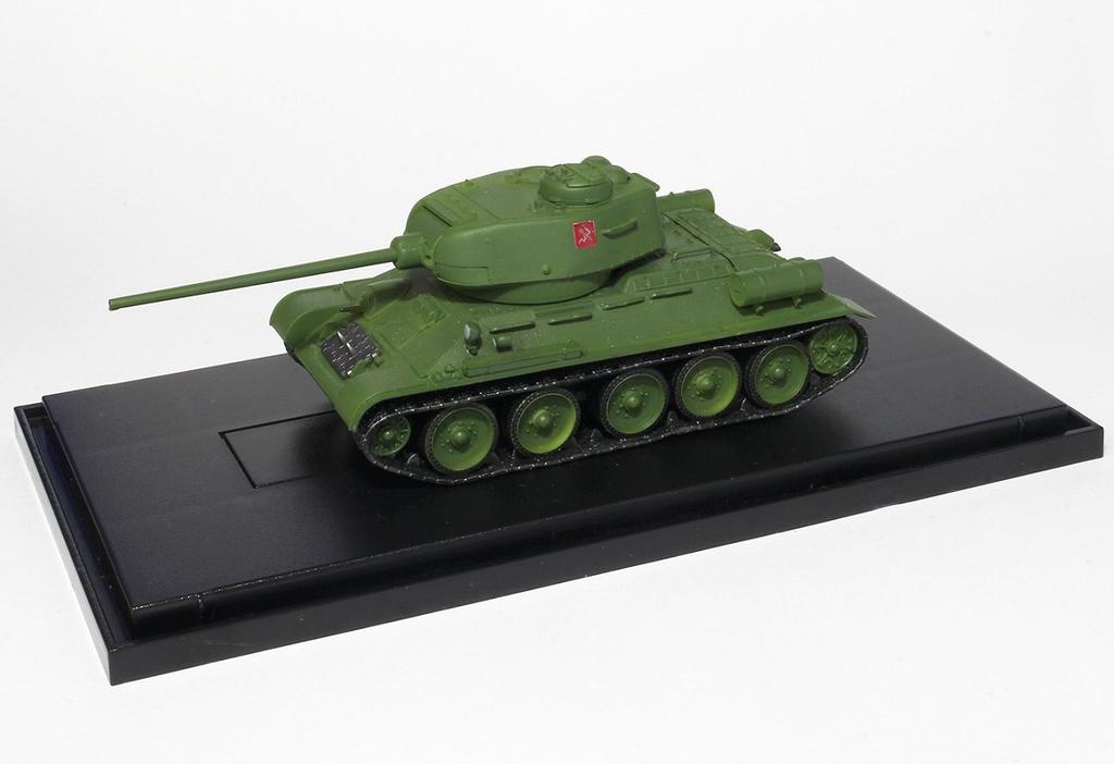 PLATZ Girls & Panzer Movie 1/72 Palm-sized Tankery Collection T-34/85 Pravda High School Exhibition Match