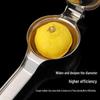 Stainless Steel Manual Fruit Juicer - Hand Press Lemon Squeezer Kitchen Gadget