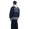 Nomanual W.s Varsity Jacket   Dark Navy