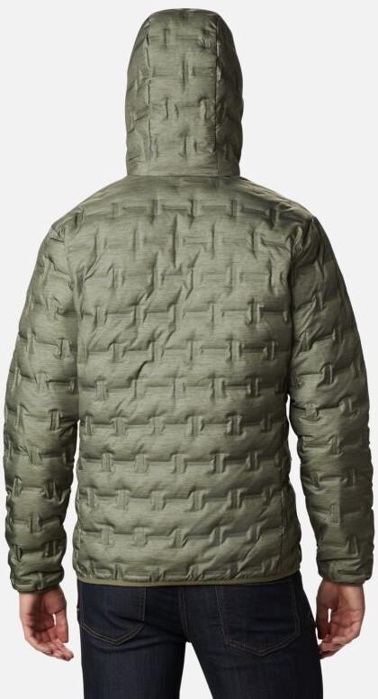 Куртка Columbia Delta Ridge Down Hooded Jacket stone green/heather print