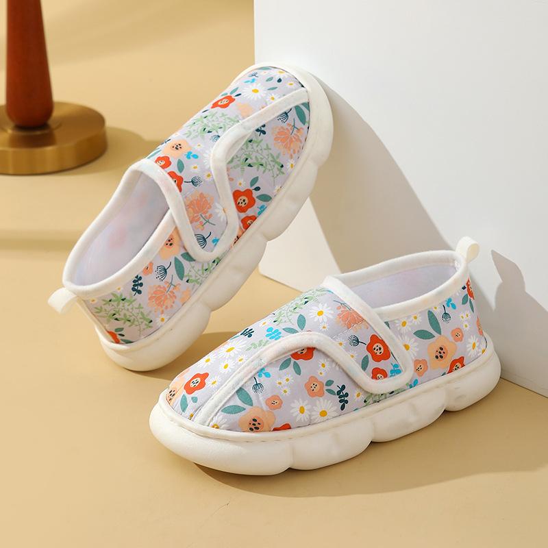 The NewAll Inclusive Cotton Shoes Indoor At Home Keep Warm Cotton Shoes The New Cotton Slippers Indoor Slippers Zapatos De Mujer