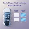 YZ Sunroof honeycomb Sunshades For Tesla Model 3 Highland 24 Model Y 2021-26 Sun Pare Glass Front Rear Skylight Accessory