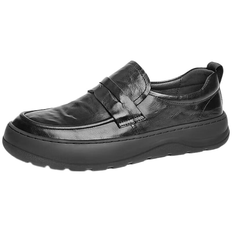 Belle Men s Thick Sole Cowhide Casual Dress Shoes A1841AM5 43