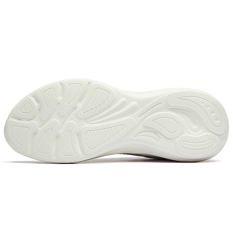 Anta Ling Yun 3 Comfortable Cushioning Slip Resistant Abrasion Resistant Lightweight Low Top Running Shoes Men's White 912235540-1
