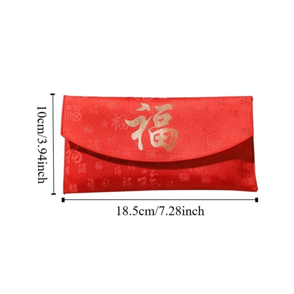 Best Wishes Fu Character Hongbao Blessing Words Wedding Red Pockets  Spring Festival