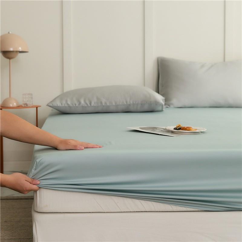 60S Tencel Bed Skirt Cover Single Piece Lightweight Luxury Cool Touch Mattress Protector