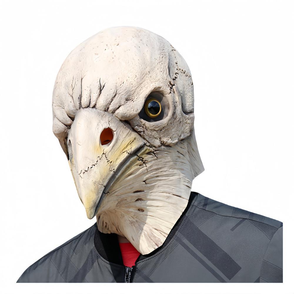 Halloween Latex Schädel Taube Maske Mit Lustigem Design Für Kostümpartys Und Festivals