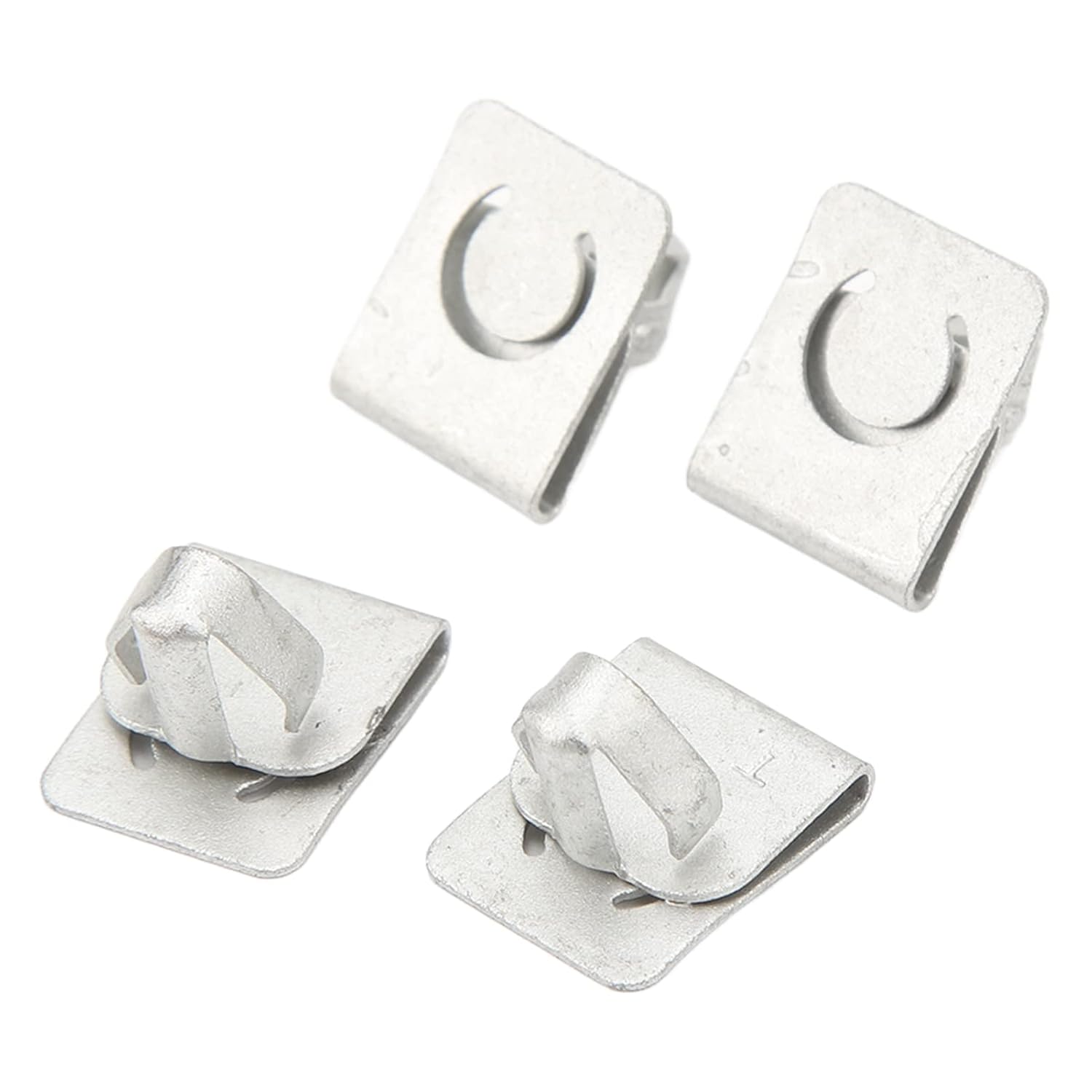 

Oil Filter Access Panel Clips, 4PCS Aluminum Alloy High Strength Replacement W715288S439 Easy Car Maintenance Durable Universal Fit