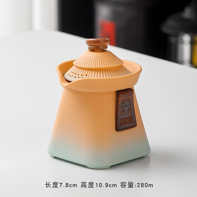 

Forbidden City Culture Creative Palace Style Portable Travel Tea Set Fast Cup Outdoor Business Gift