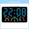 Moderne minimalistische Digitaluhr mit LED-Anzeige und multifunktionalem Nachttischwecker für den Heim- und Bürogebrauch