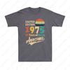 Made in 1975 50 Years of Being Awesome Vintage 50th Birthday Cotton TShirt Vintage Classic Fashion Streetwear Men Women Fun Tees