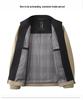 2026 Spring Men's Stand-up Collar Windproof Business Jacket - Mid-aged Casual Dad Outerwear
