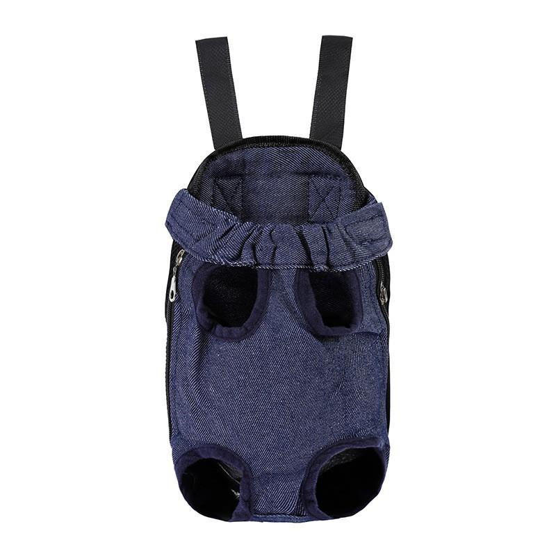 Pet Travel Breathable Backpack With Adjustable Straps For Outdoor Dog Walks