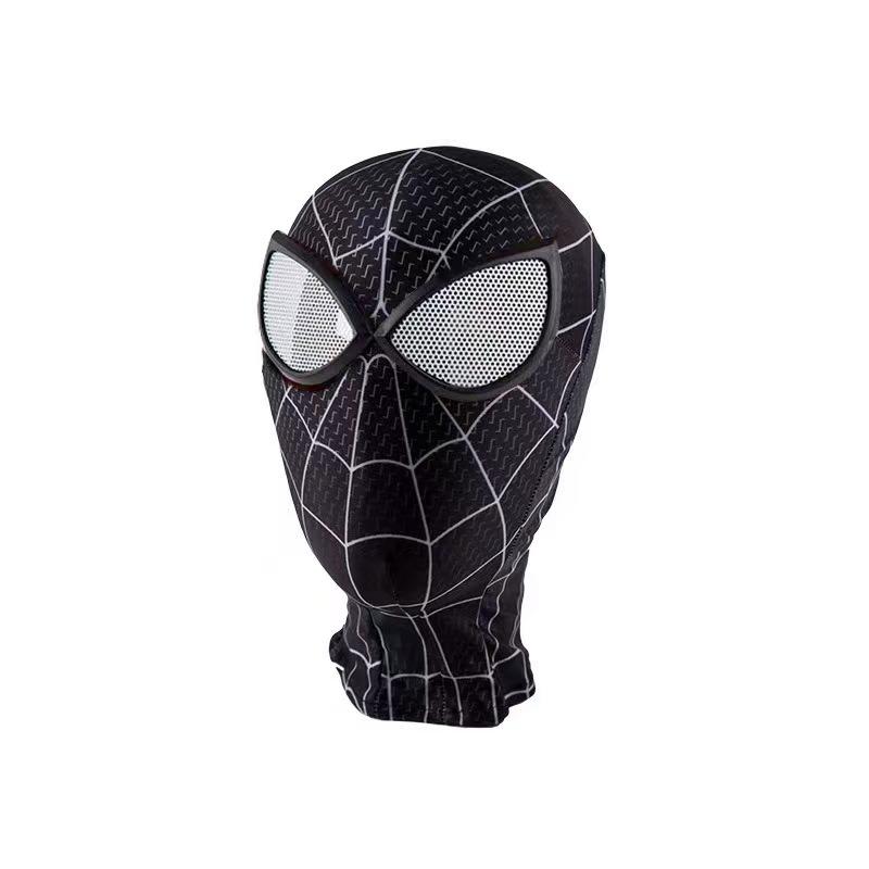 Spider-Man Mask Miles Gwen Venom Skin Tight Hood Cosplay Halloween Balaclava for Kids Adults