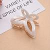 A Stylish And High End Hollow Butterfly Hair Clip Made of Acetate, Perfect for Various Hairstyles, Ideal As a Valentine'S Gift for Your Girlfriend.
