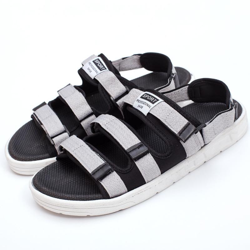 Sandals for men 2025 new anti slip thick soled casual youth driving sports beach shoes