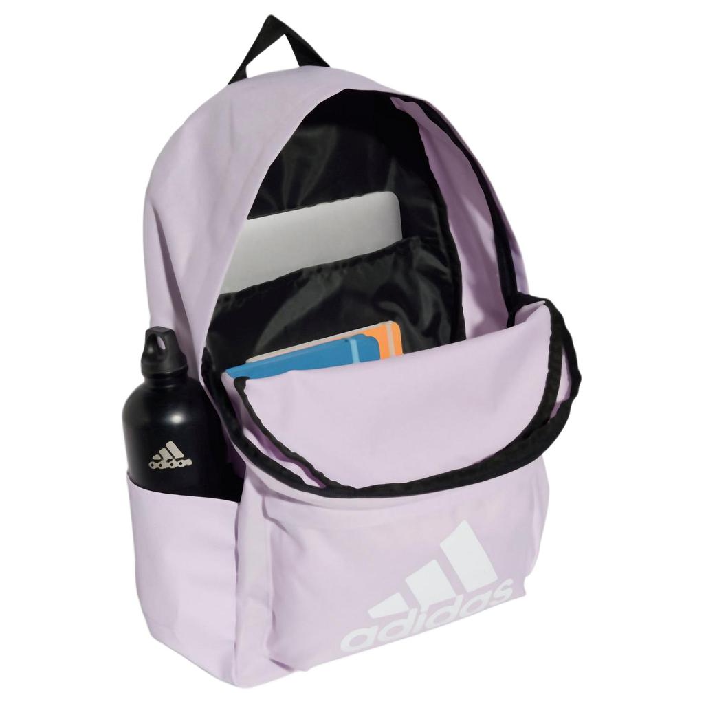 adidas Recycling-Polyester-Rucksack Regular Damen Eiskristall Hellviolett & Weiß JF0672