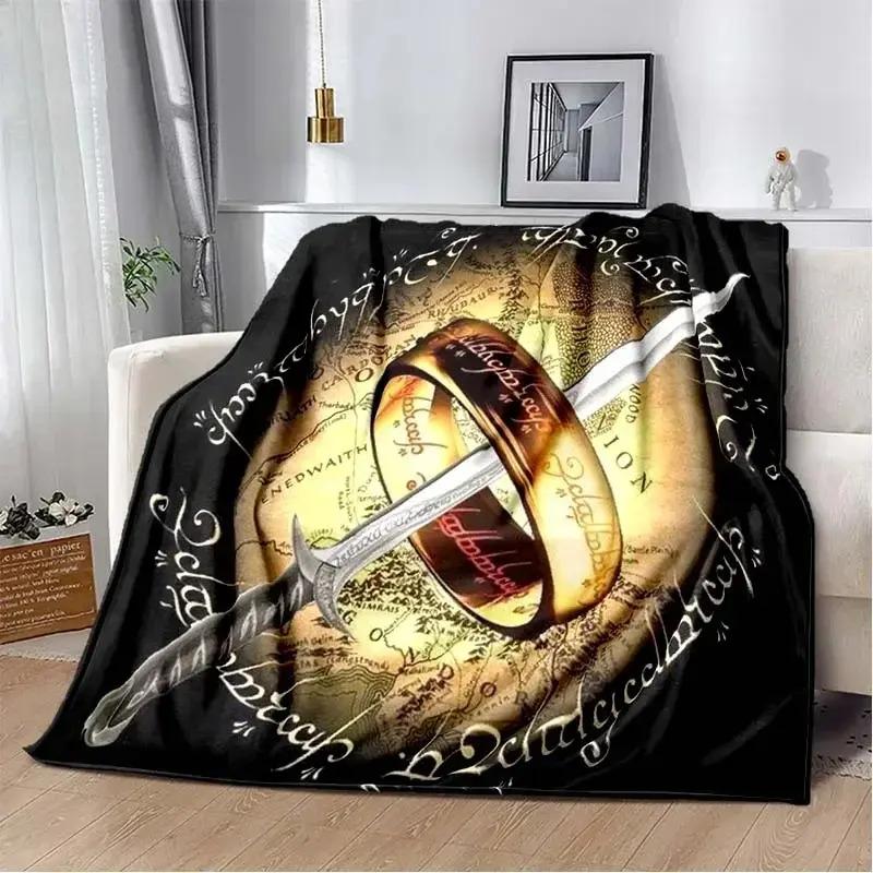 Manta Estampada En L De El Se?or De Los Anillos, A La Moda, S разноцветный