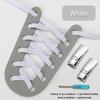 Colorful Elastic Laces Sneakers Magnetic Lock Shoe laces without ties Kids Adult Tennis No Tie Shoelaces for Shoes Accessories