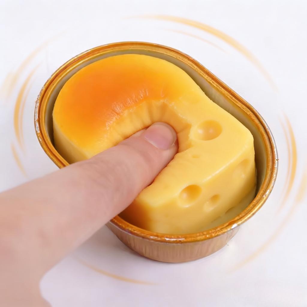 Maltose Bread Squishy: Super Soft Slow Rising Squeeze Toy, Sensory Stress Relief Fidget For Kids Adults, Food Scented Toy