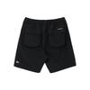 New Era SS22 Solid Color Waist Tie Casual Shorts Men Shorts Black 13086486