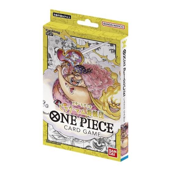 BANDAI ONE PIECE Карточная игра Стартовая колода Пираты Большой Мамочки [ST-07]