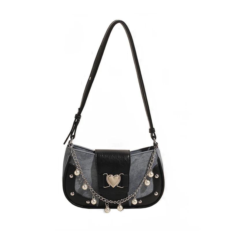 

Новые модные роскошные женские сумки через плечо с цепочкой, простые женские сумки из искусственной кожи, брендовые женские сумки через плечо