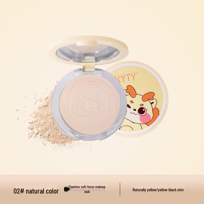 Матирующая фиксирующая пудра из марли: Стойкая, Осветляющая, Маскирующая рассыпчатая пудра естественный