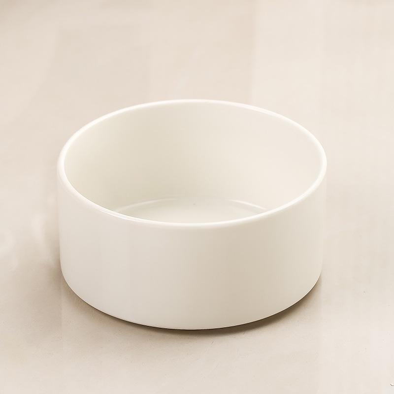 Schwarze Keramik Anti-Kipp Katze & Hund Futter-/Wassernapf